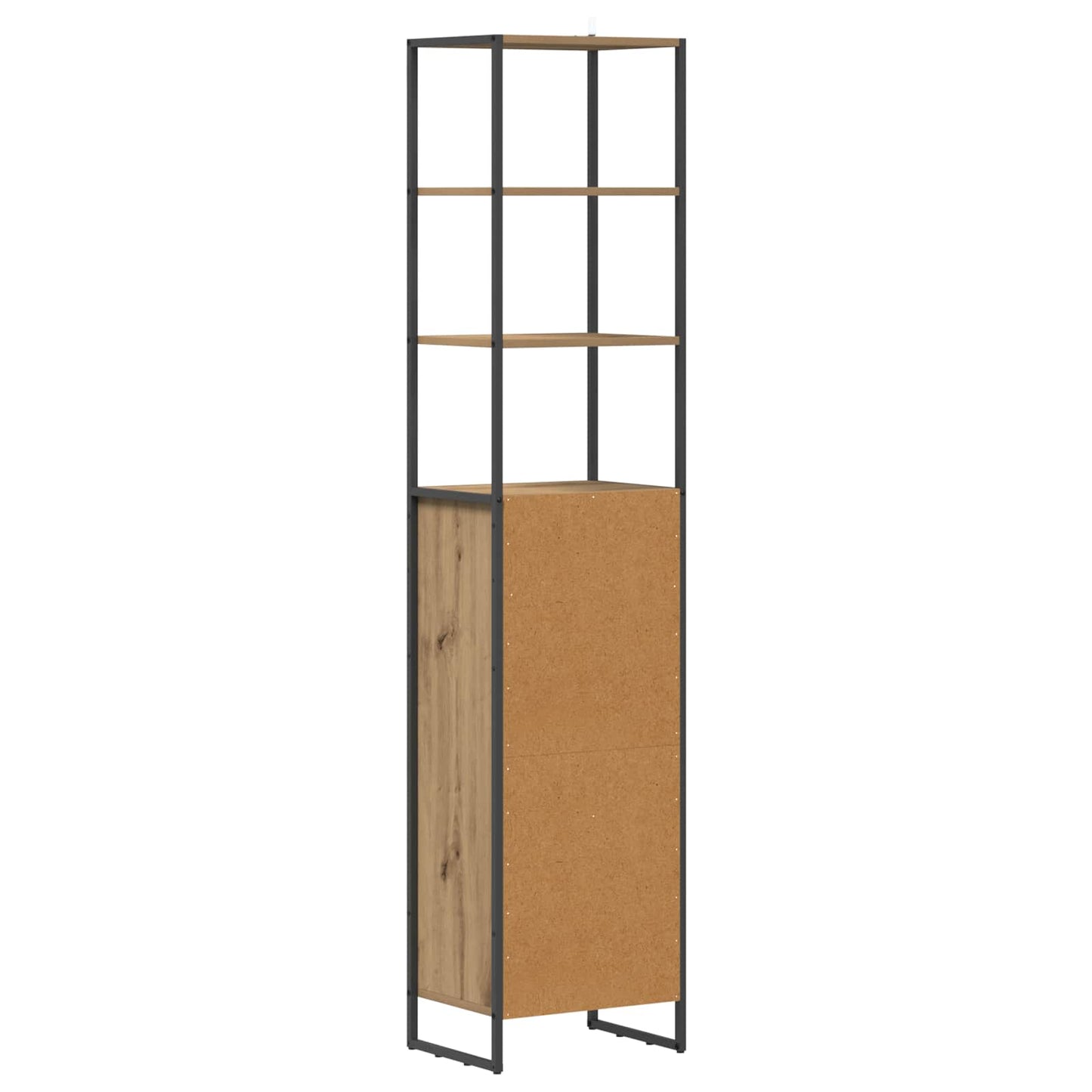 vidaXL Bathroom Cabinet Artisian Oak 40 x 30 x 180 cm Engineered Wood