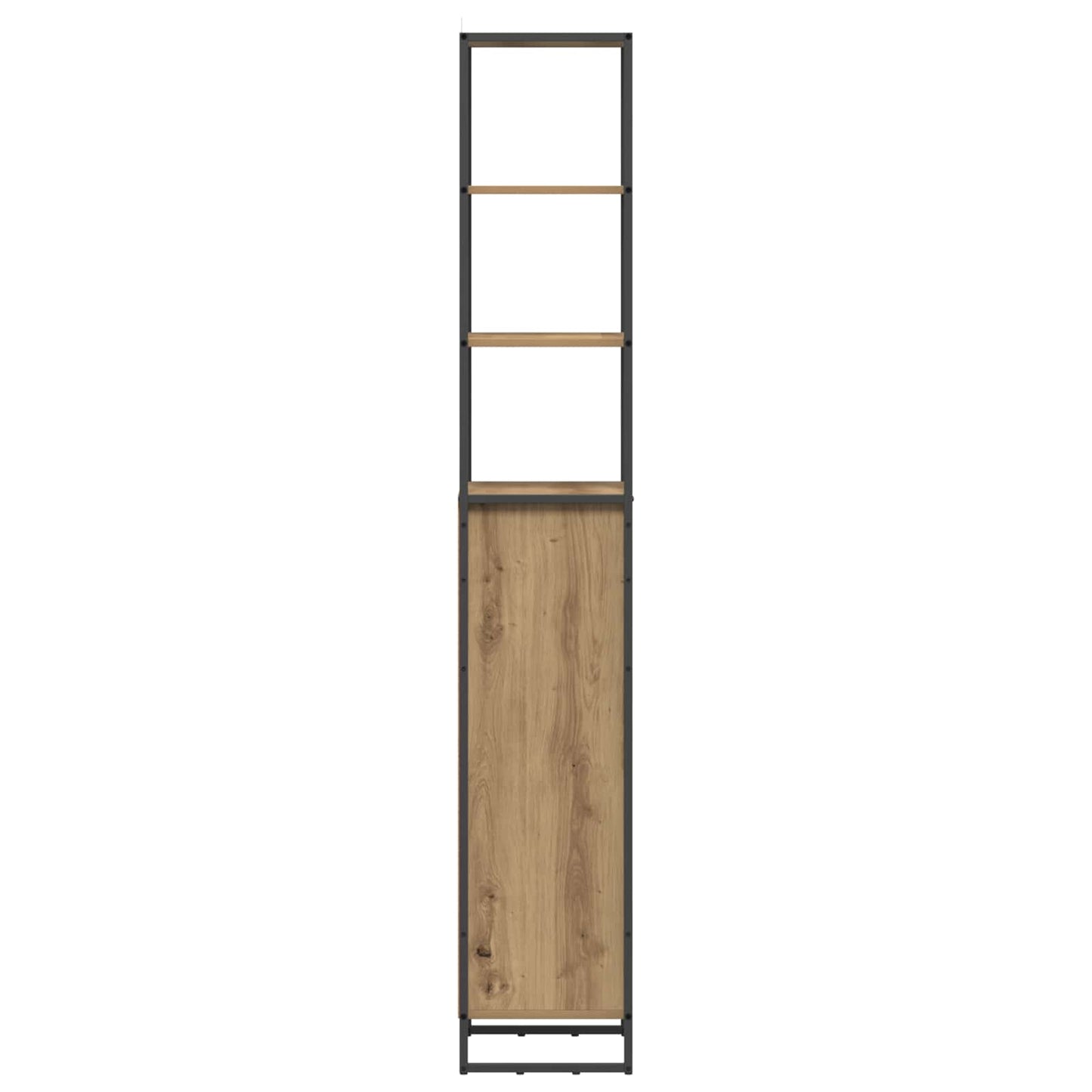 vidaXL Bathroom Cabinet Artisian Oak 40 x 30 x 180 cm Engineered Wood