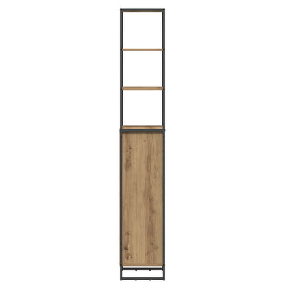 vidaXL Bathroom Cabinet Artisian Oak 40 x 30 x 180 cm Engineered Wood