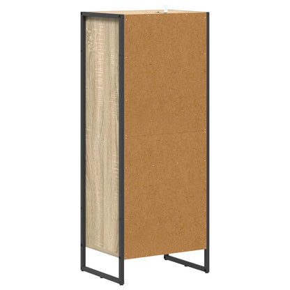 vidaXL Bathroom Cabinet Sonoma 40 x 30 x 100 cm Engineered Wood