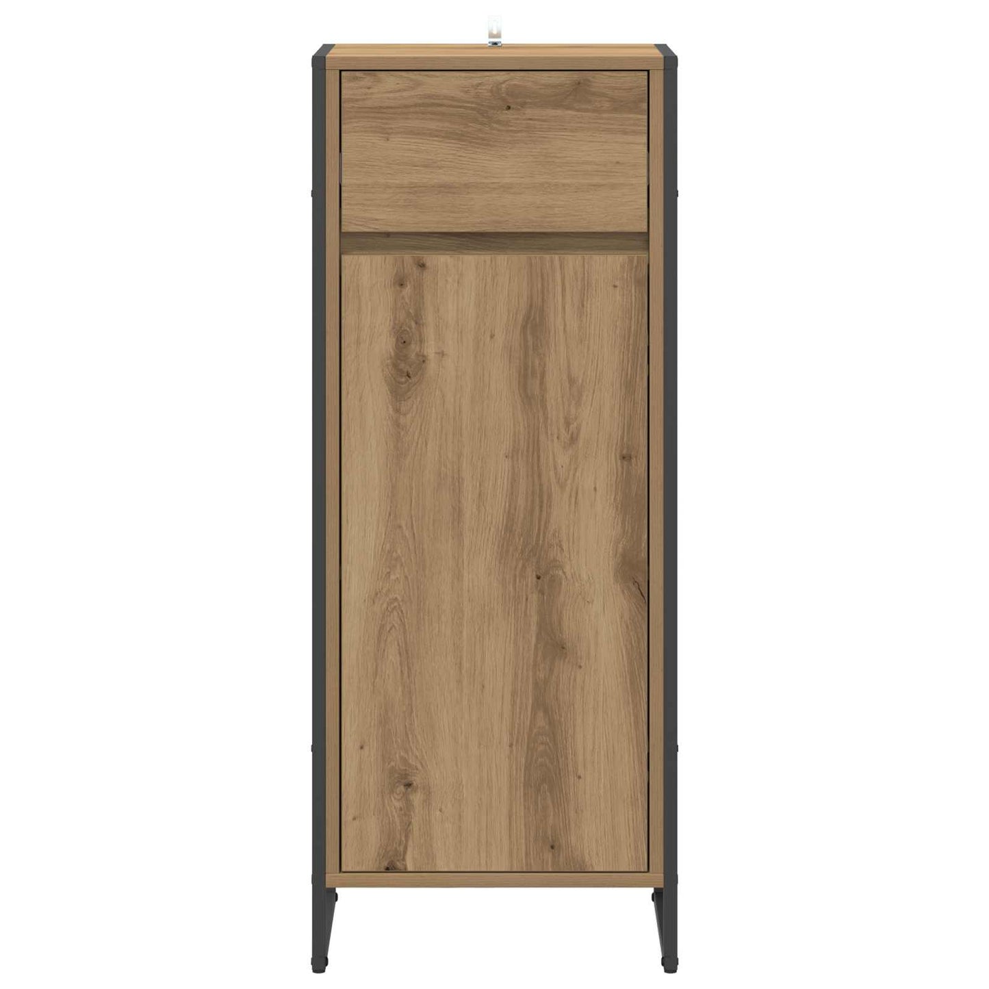vidaXL Bathroom Cabinet Artisian Oak 40 x 30 x 100 cm Engineered Wood