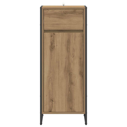 vidaXL Bathroom Cabinet Artisian Oak 40 x 30 x 100 cm Engineered Wood