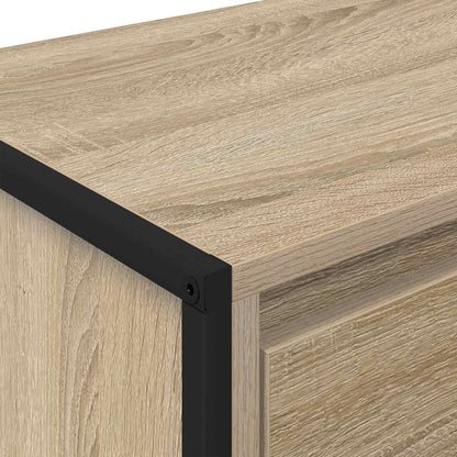 vidaXL TV Cabinet Sonoma 100 x 36 x 49.5 cm Engineered Wood