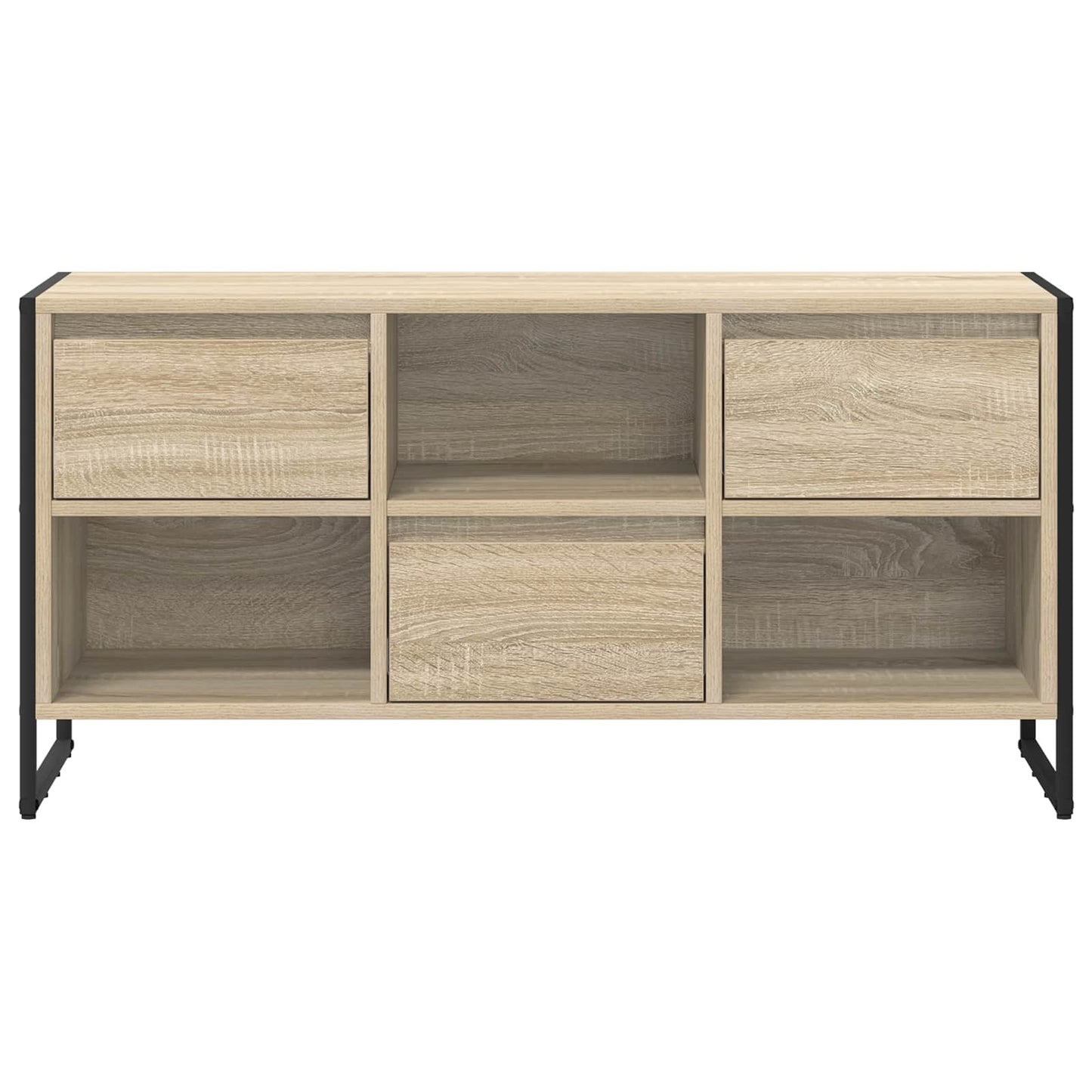 vidaXL TV Cabinet Sonoma 100 x 36 x 49.5 cm Engineered Wood