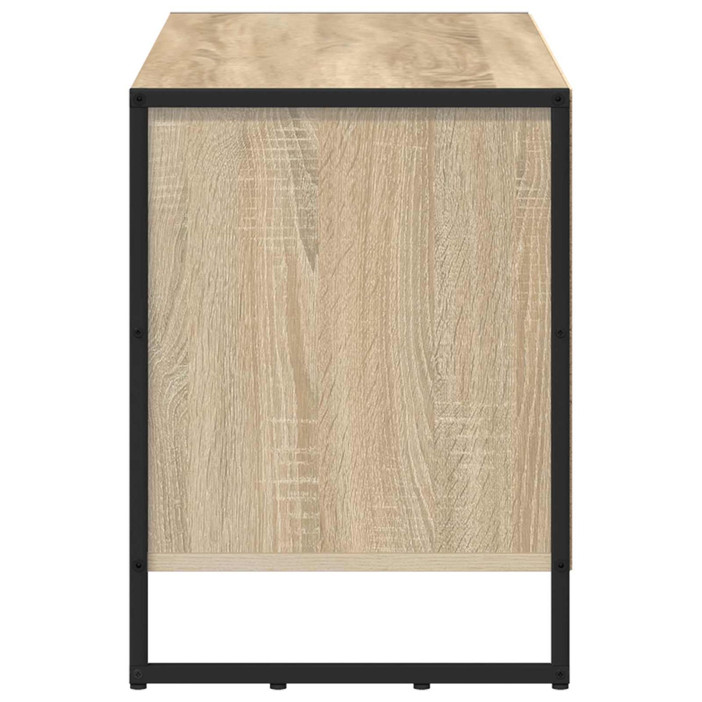 vidaXL TV Cabinet Sonoma 100 x 36 x 49.5 cm Engineered Wood