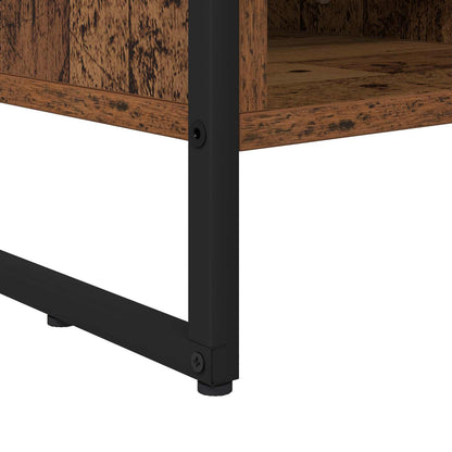 vidaXL TV Cabinet Old Wood 100 x 36 x 49.5 cm Engineered Wood