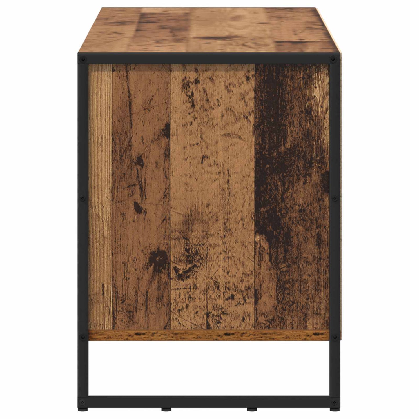 vidaXL TV Cabinet Old Wood 100 x 36 x 49.5 cm Engineered Wood