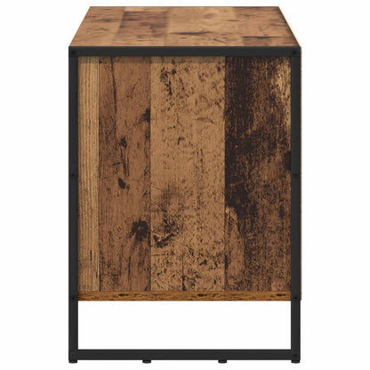 vidaXL TV Cabinet Old Wood 100 x 36 x 49.5 cm Engineered Wood