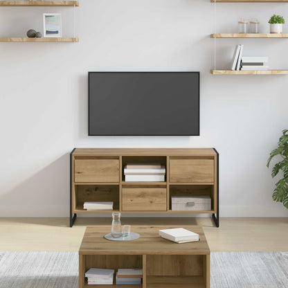 vidaXL TV Cabinet 100 x 36 x 49.5 cm Artisian Oak Engineered Wood