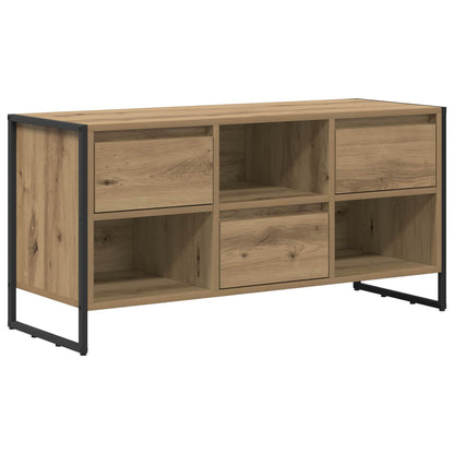 vidaXL TV Cabinet 100 x 36 x 49.5 cm Artisian Oak Engineered Wood