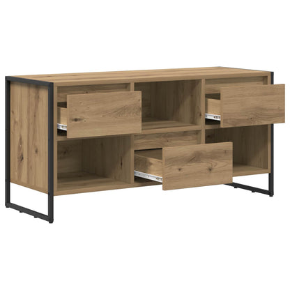 vidaXL TV Cabinet 100 x 36 x 49.5 cm Artisian Oak Engineered Wood