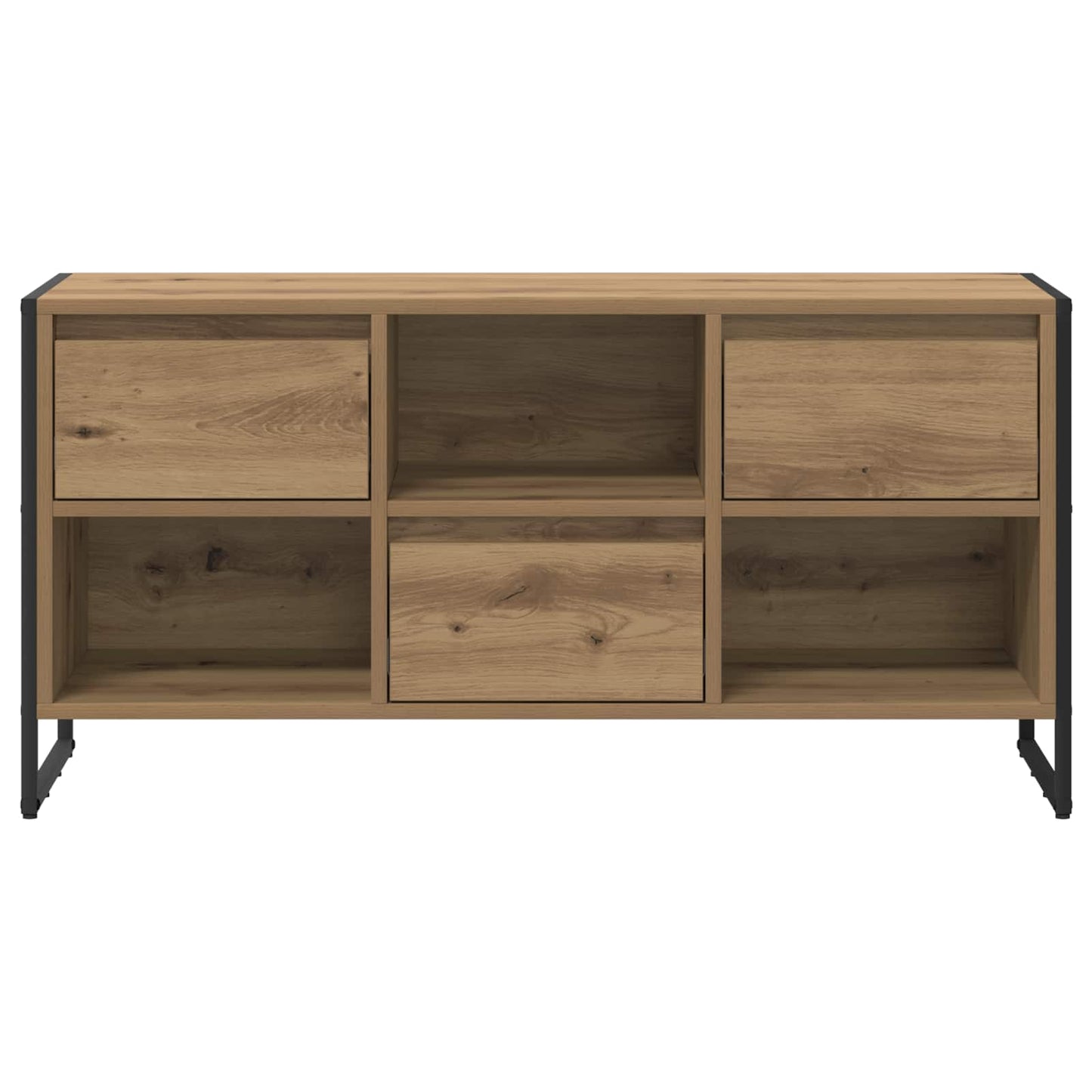 vidaXL TV Cabinet 100 x 36 x 49.5 cm Artisian Oak Engineered Wood