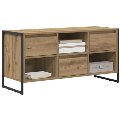 vidaXL TV Cabinet 100 x 36 x 49.5 cm Artisian Oak Engineered Wood