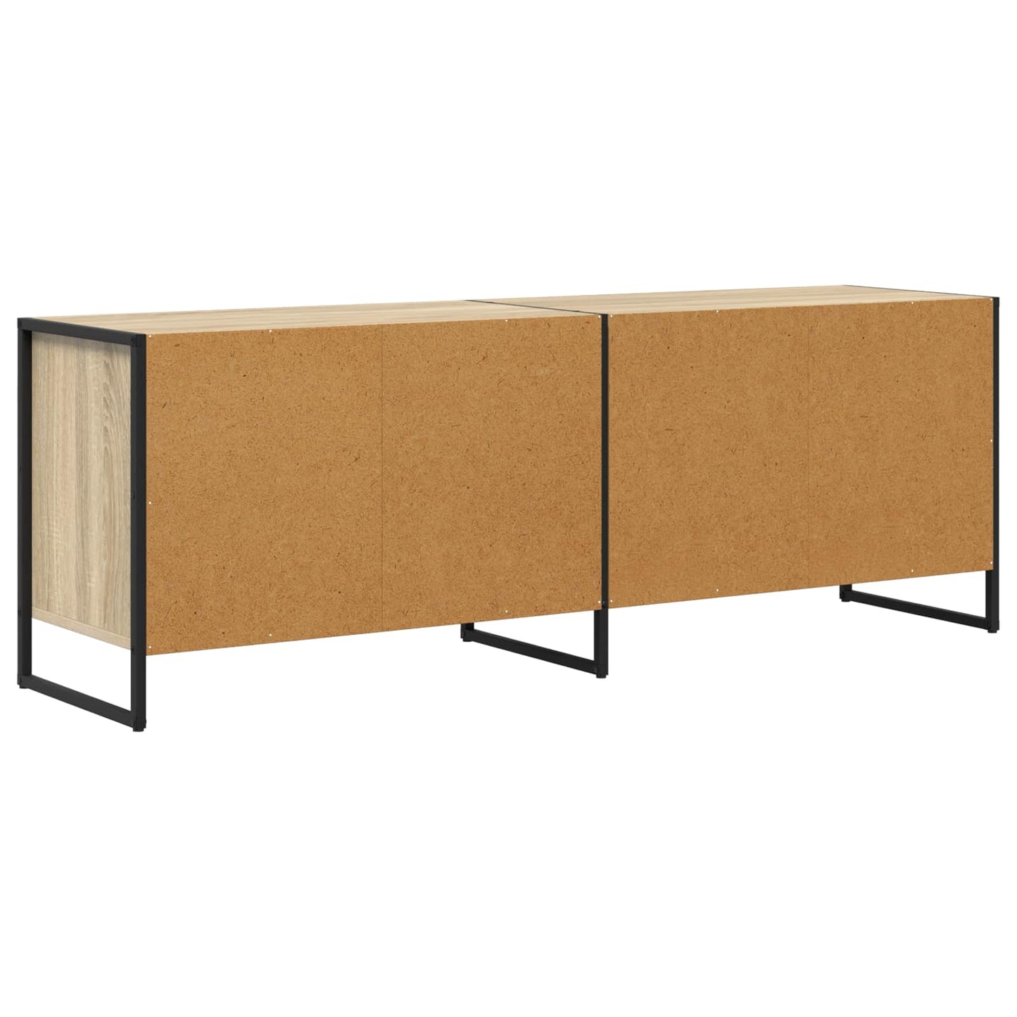 vidaXL TV Cabinet Sonoma 140 x 36 x 49.5 cm Engineered Wood