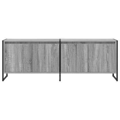 vidaXL TV Cabinet Grey Sonoma 140 x 36 x 49.5 cm Engineered Wood