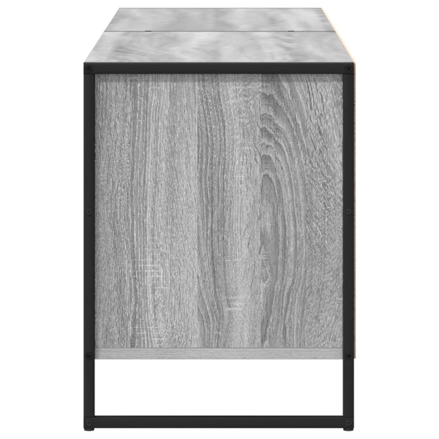 vidaXL TV Cabinet Grey Sonoma 140 x 36 x 49.5 cm Engineered Wood