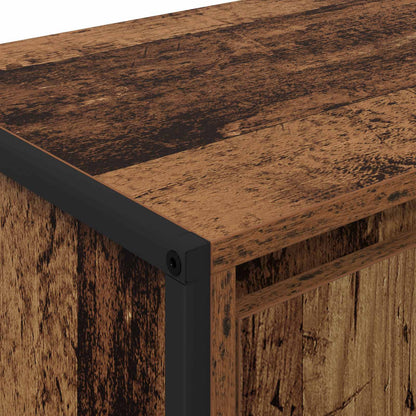 vidaXL TV Cabinet Old Wood 140 x 36 x 49.5 cm Engineered Wood