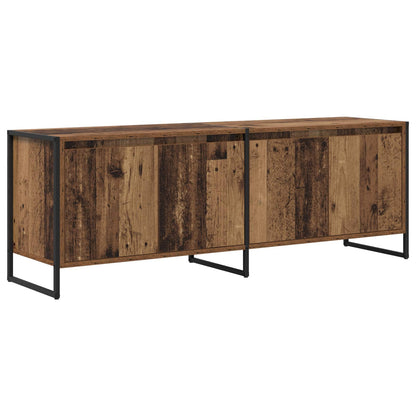 vidaXL TV Cabinet Old Wood 140 x 36 x 49.5 cm Engineered Wood