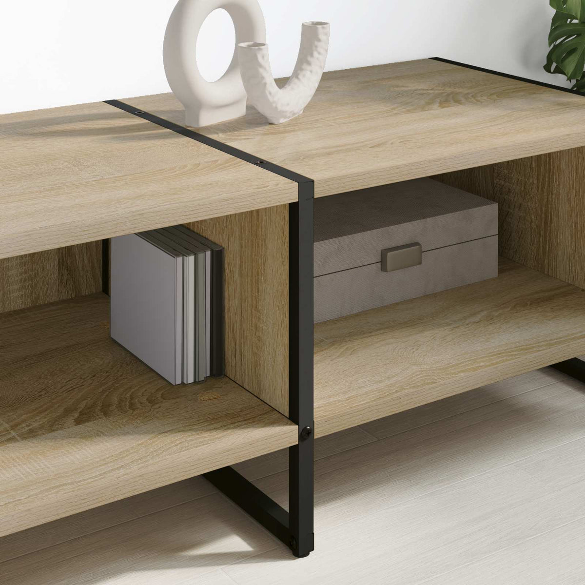 vidaXL TV Cabinet 170.5 x 36 x 30 cm Sonoma Oak Engineered Wood