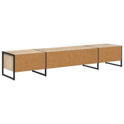 vidaXL TV Cabinet Sonoma 170.5 x 36 x 30.5 cm Engineered Wood