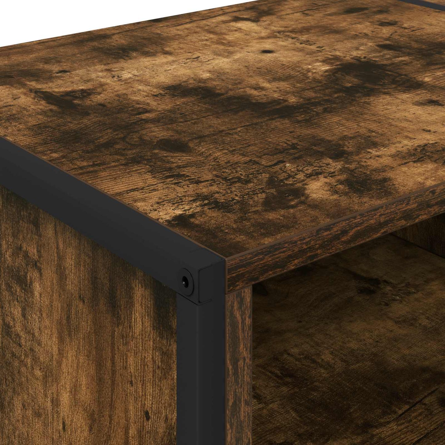 vidaXL TV Cabinet 170.5 x 36 x 30.5 cm Smoke Oak Engineered Wood