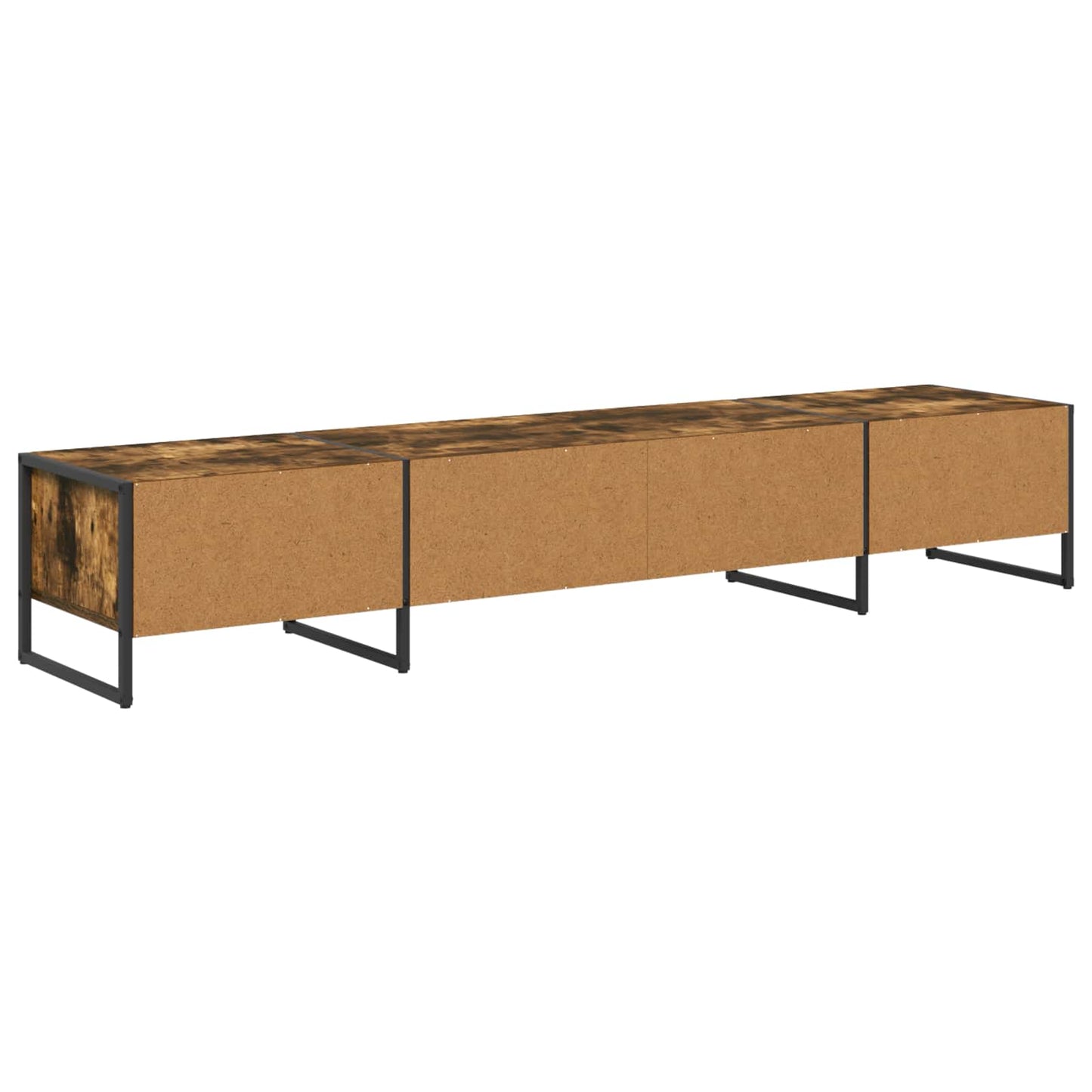 vidaXL TV Cabinet 170.5 x 36 x 30.5 cm Smoke Oak Engineered Wood