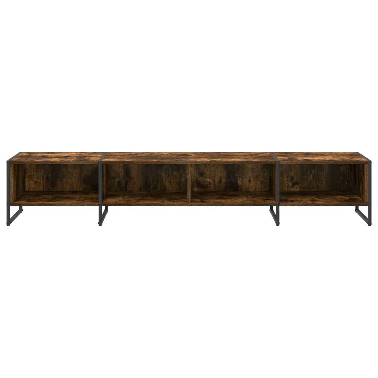 vidaXL TV Cabinet 170.5 x 36 x 30.5 cm Smoke Oak Engineered Wood