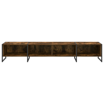vidaXL TV Cabinet 170.5 x 36 x 30.5 cm Smoke Oak Engineered Wood