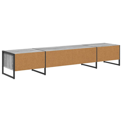 vidaXL TV Cabinet Grey Sonoma 170.5 x 36 x 30.5 cm Engineered Wood