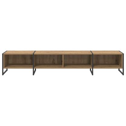 vidaXL TV Cabinet Artisian Oak 170.5 x 36 x 30.5 cm Engineered Wood