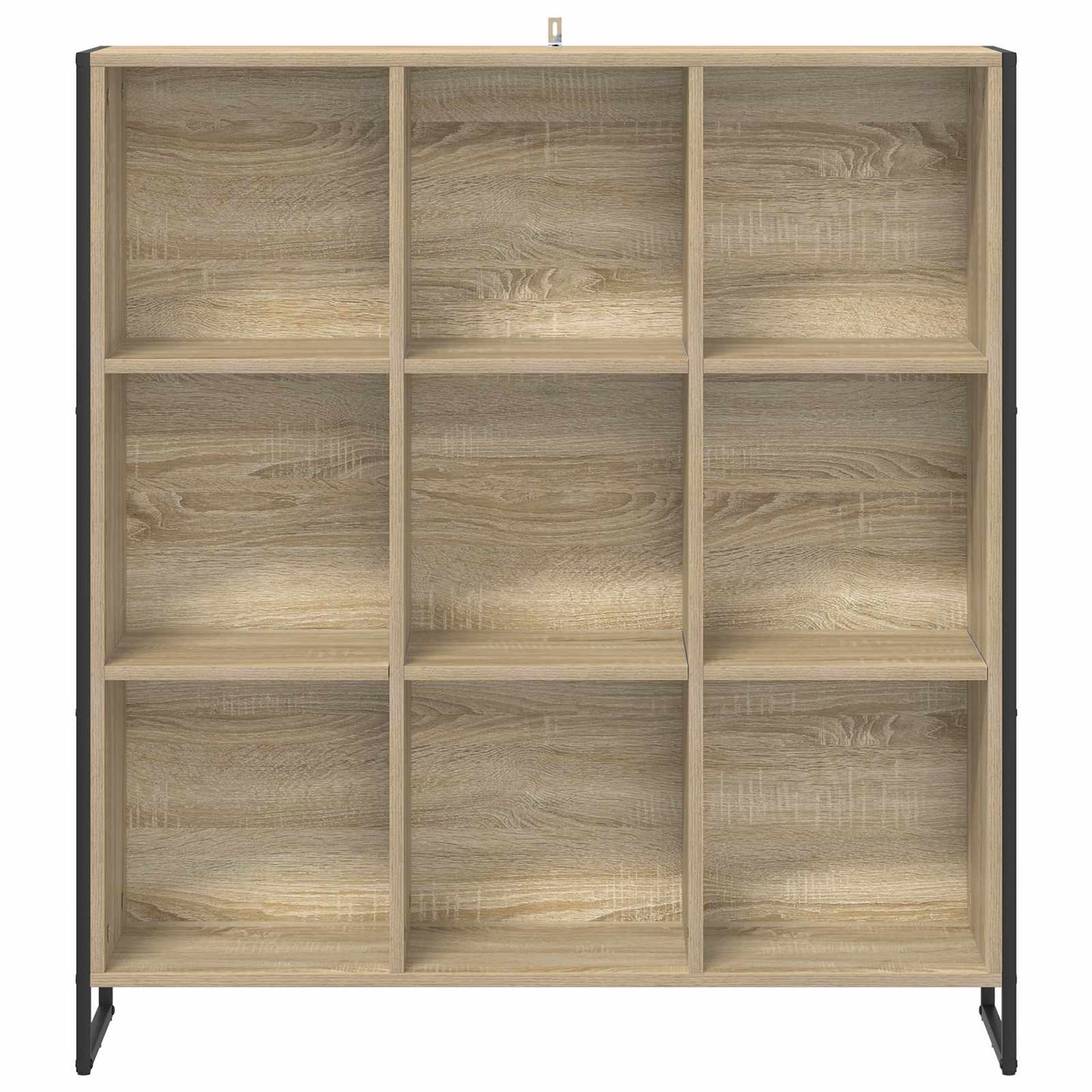 vidaXL Book Cabinet Sonoma 99.5 x 30 x 108.5 cm Engineered Wood