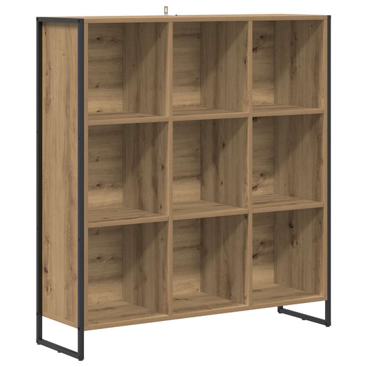 vidaXL Book Cabinet 99.5 x 30 x 108.5 cm Engineered Wood Artisian Oak