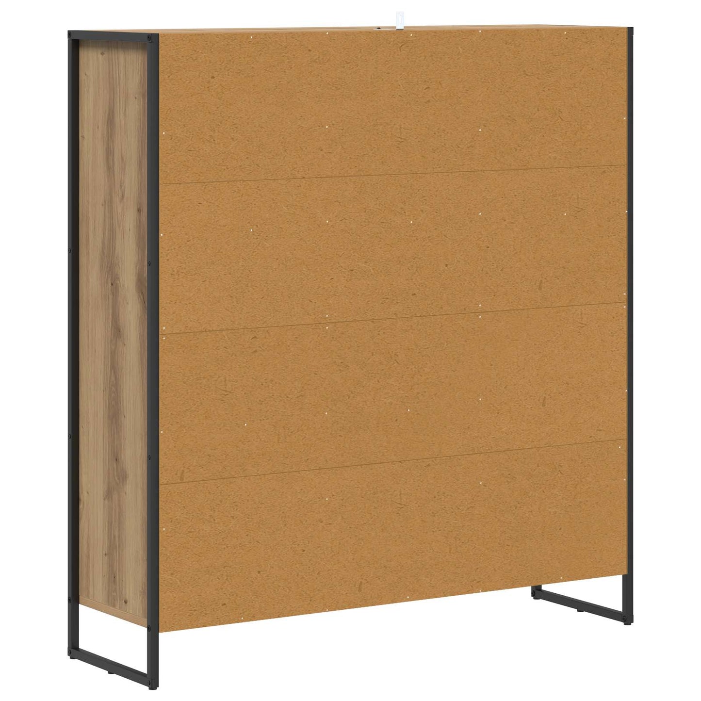 vidaXL Book Cabinet Artisian Oak 99.5 x 30 x 108.5 cm Engineered Wood