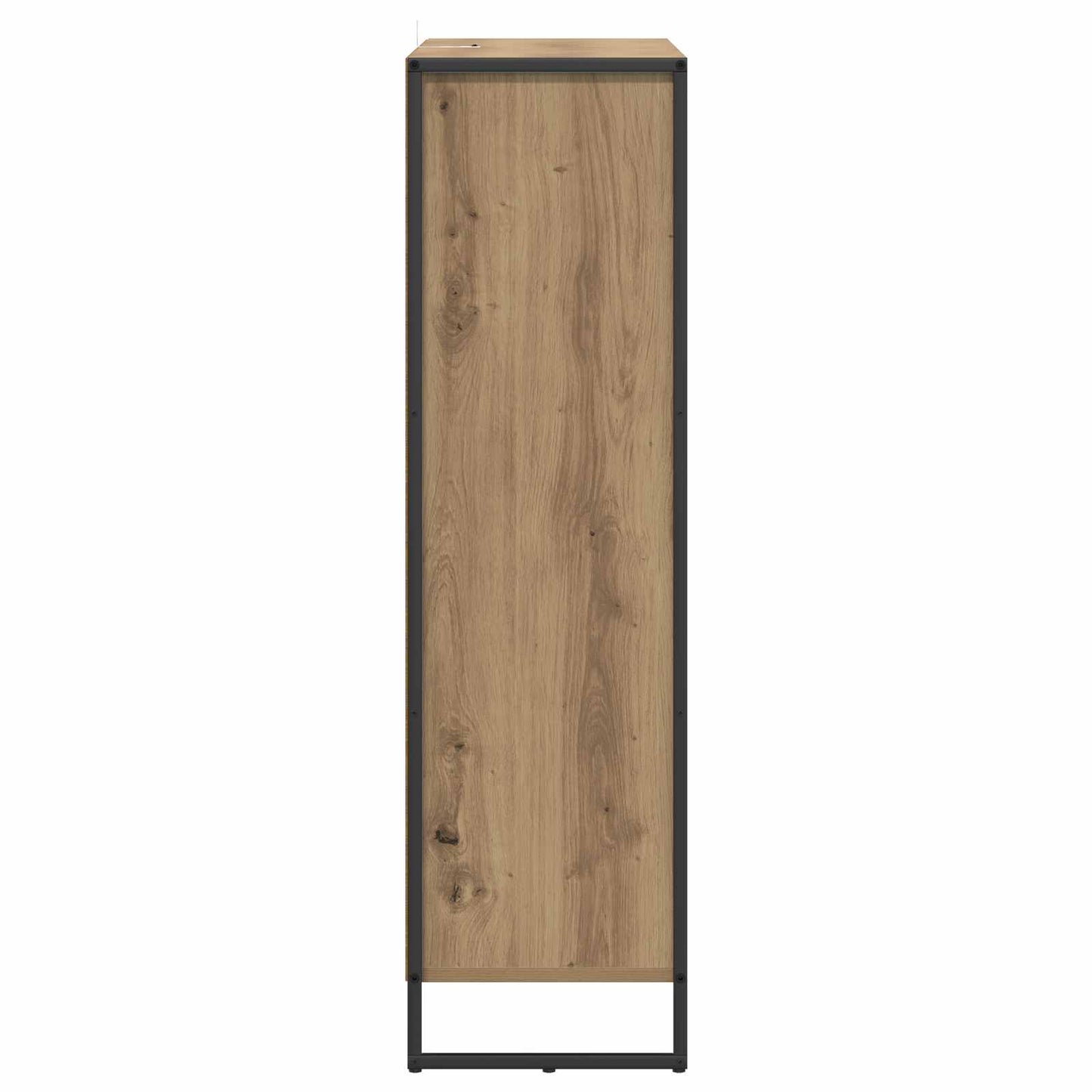 vidaXL Book Cabinet Artisian Oak 99.5 x 30 x 108.5 cm Engineered Wood