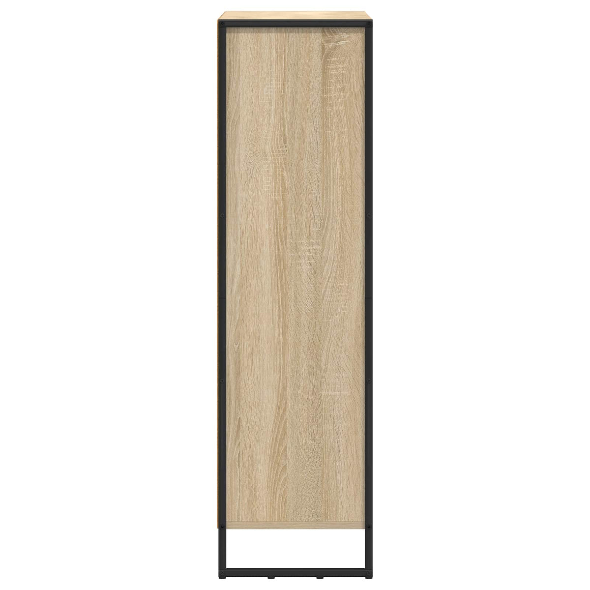 vidaXL Book Cabinet Sonoma Oak 68 x 30 x 108 cm Engineered Wood