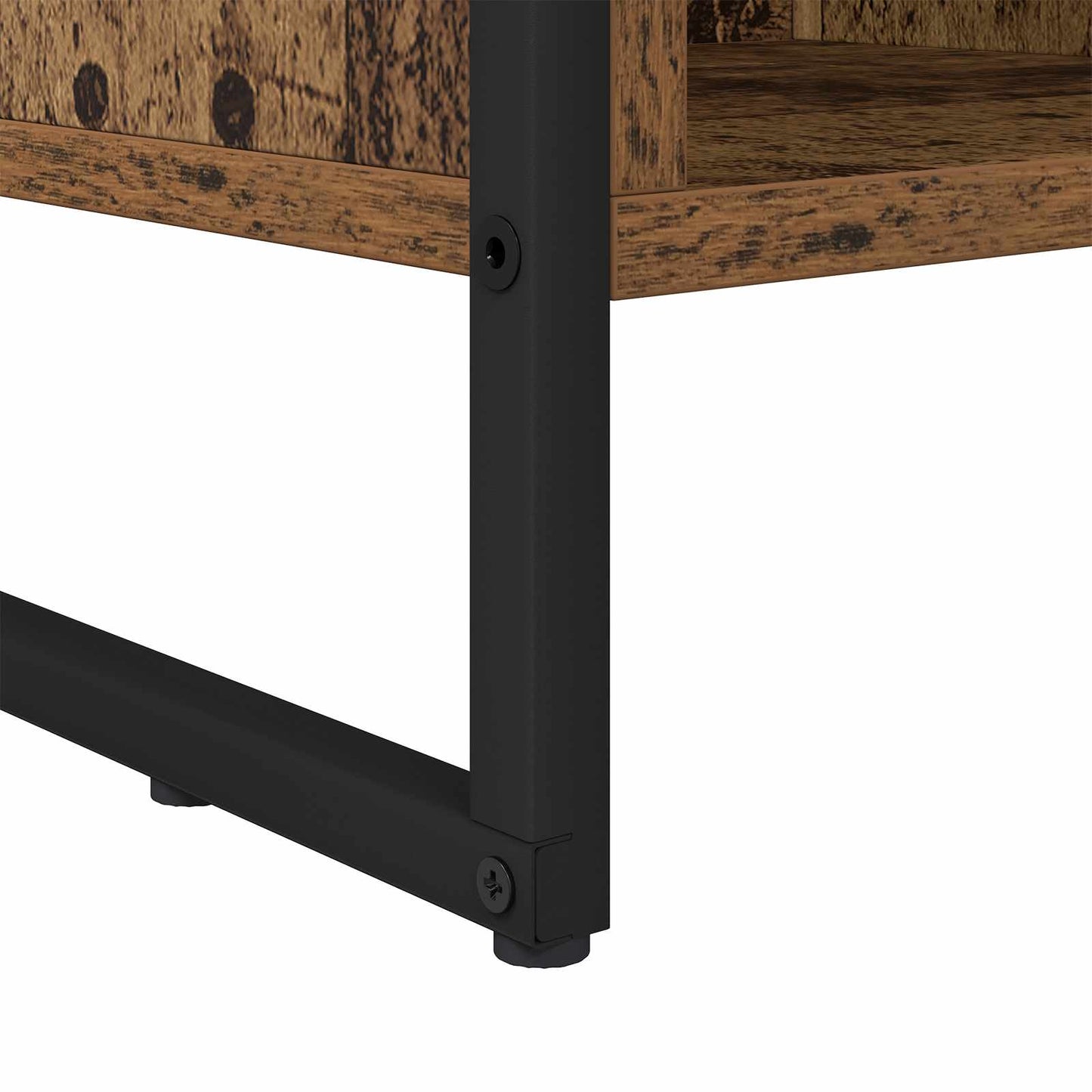 vidaXL Book Cabinet Old Wood 99.5 x 30 x 108.5 cm Engineered Wood