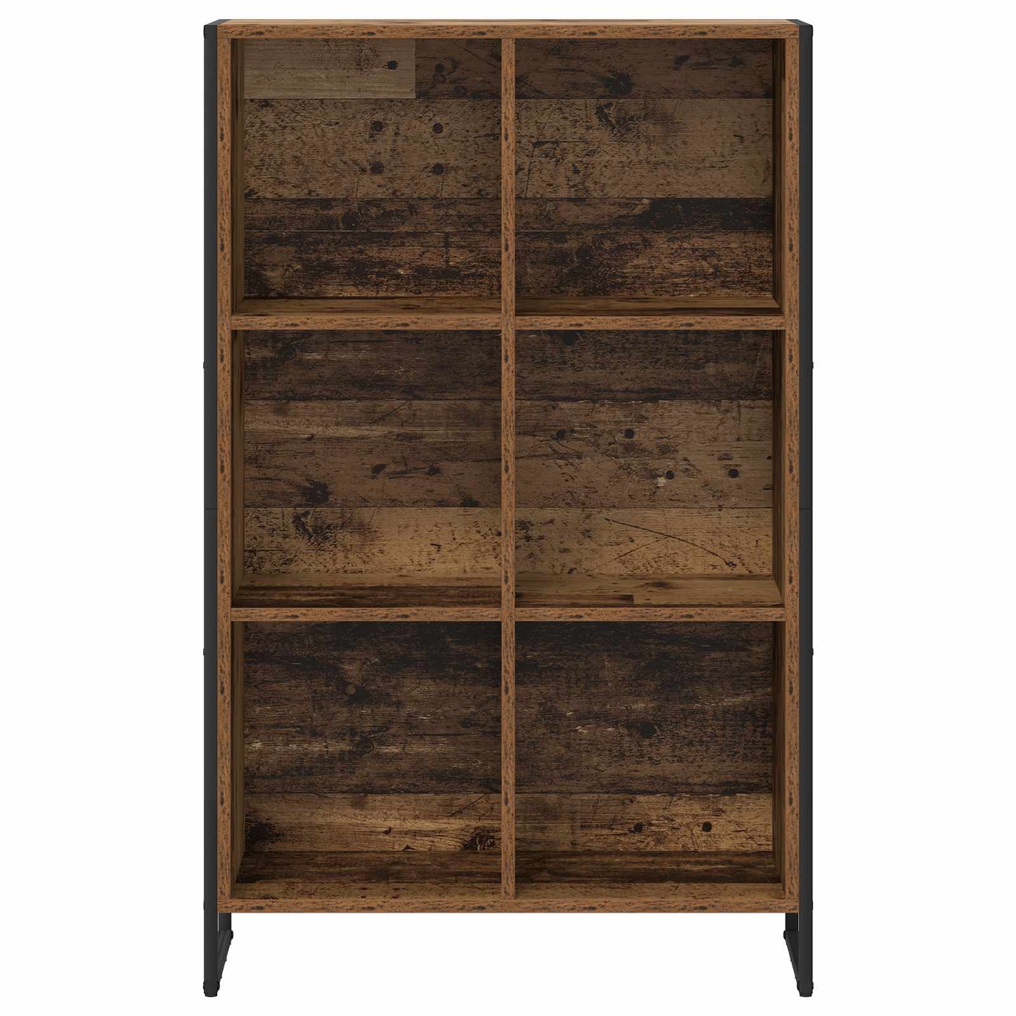vidaXL Book Cabinet Old Wood 99.5 x 30 x 108.5 cm Engineered Wood