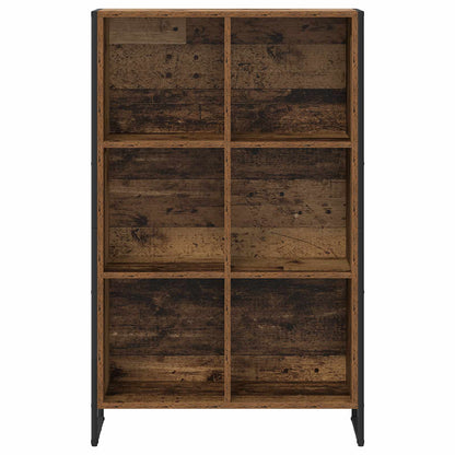 vidaXL Book Cabinet Old Wood 99.5 x 30 x 108.5 cm Engineered Wood