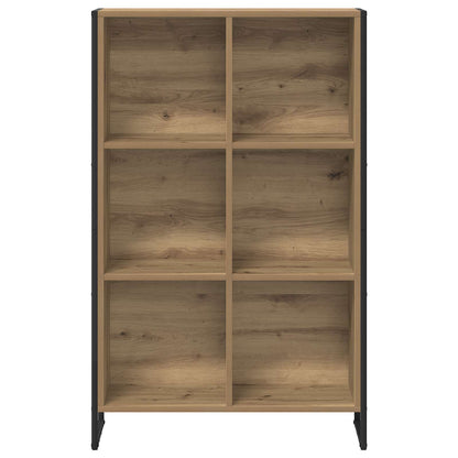 vidaXL Book Cabinet 99.5 x 30 x 108.5 cm Engineered Wood Artisian Oak
