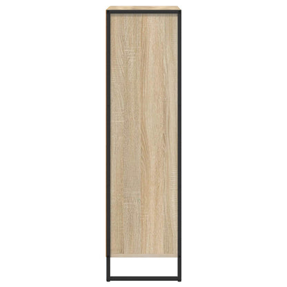 vidaXL Book Cabinet Sonoma 68 x 30 x 108.5 cm Engineered Wood