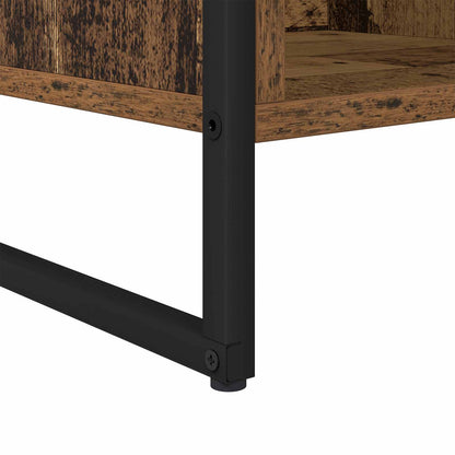 vidaXL Book Cabinet Old Wood 68 x 30 x 108.5 cm Engineered Wood