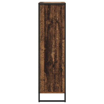 vidaXL Book Cabinet Old Wood 68 x 30 x 108.5 cm Engineered Wood
