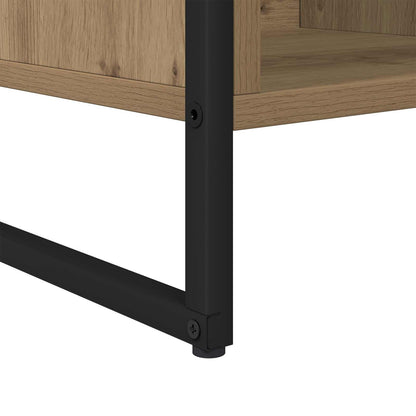 vidaXL Book Cabinet Artisian Oak 68 x 30 x 108.5 cm Engineered Wood