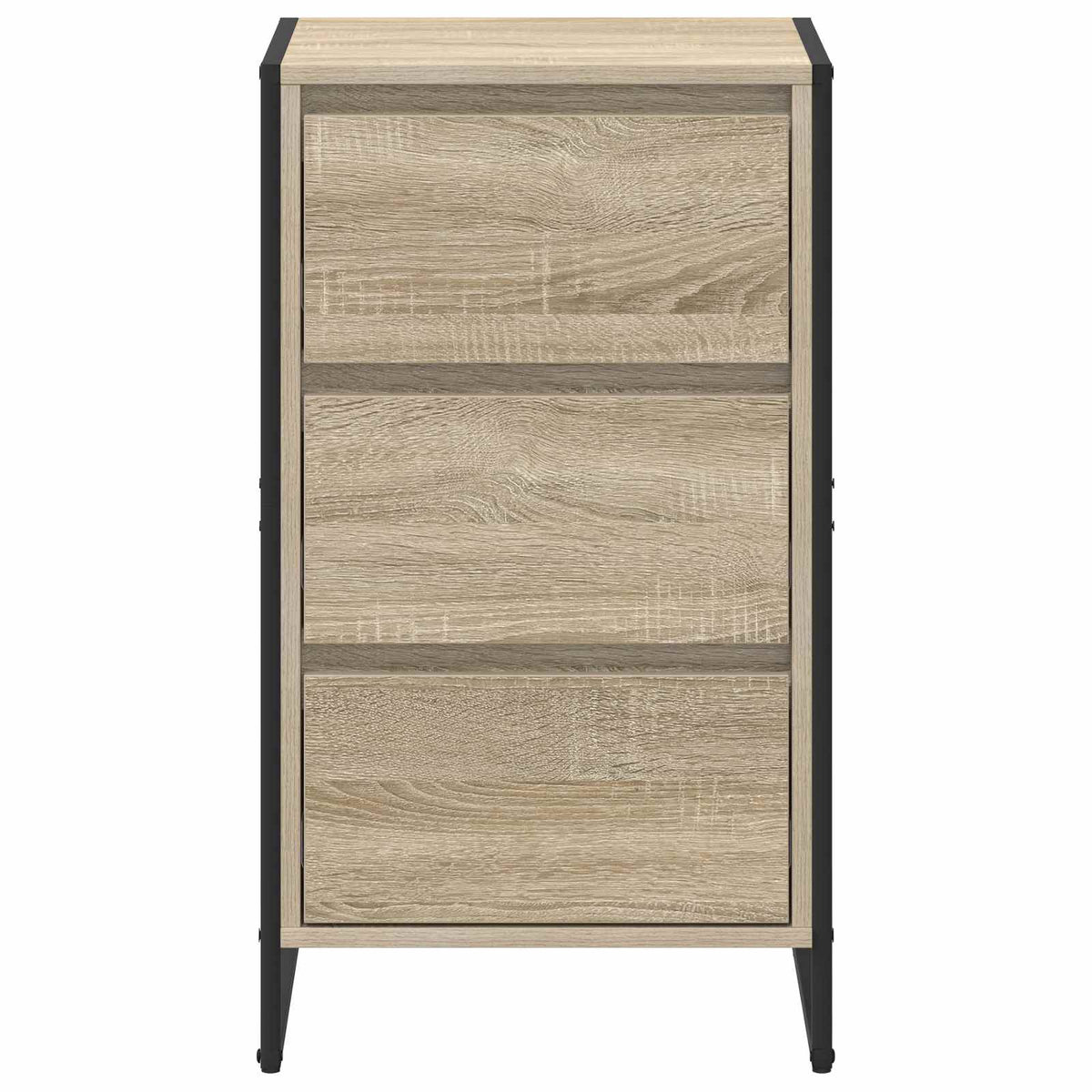 vidaXL Sideboard Sonoma Oak 43 x 36 x 75.5 cm Engineered Wood