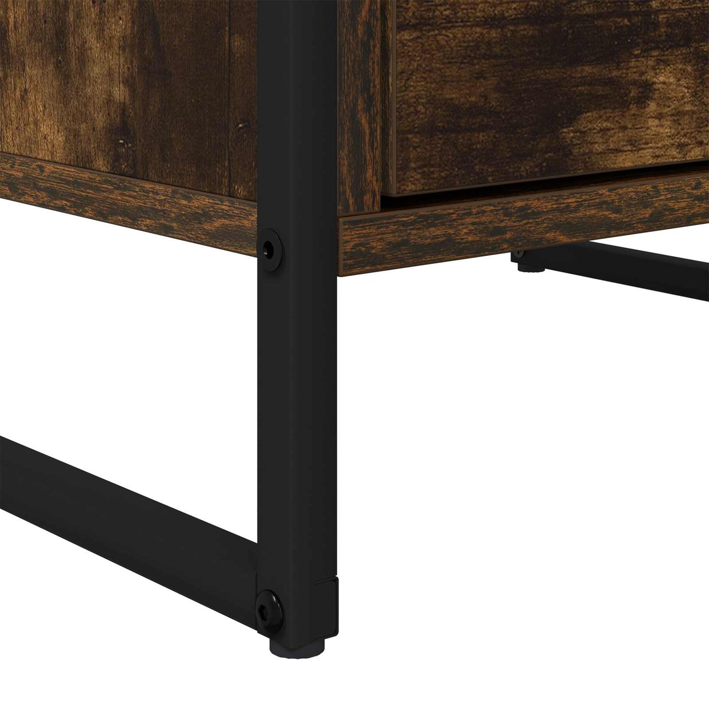 vidaXL Sideboard Smoke Oak 42 x 36 x 75.5 cm Engineered Wood
