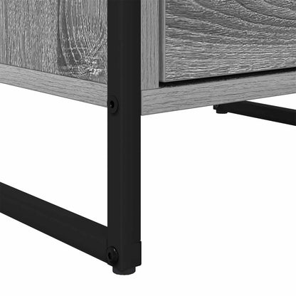 vidaXL Sideboard Grey Sonoma 42 x 36 x 75.5 cm Engineered Wood