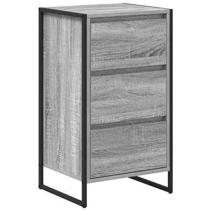vidaXL Sideboard Grey Sonoma 42 x 36 x 75.5 cm Engineered Wood