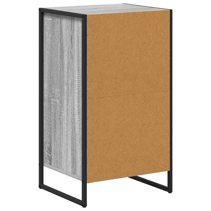 vidaXL Sideboard Grey Sonoma 42 x 36 x 75.5 cm Engineered Wood