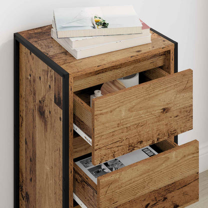 vidaXL Sideboard Old Wood 42 x 36 x 75.5 cm Engineered Wood