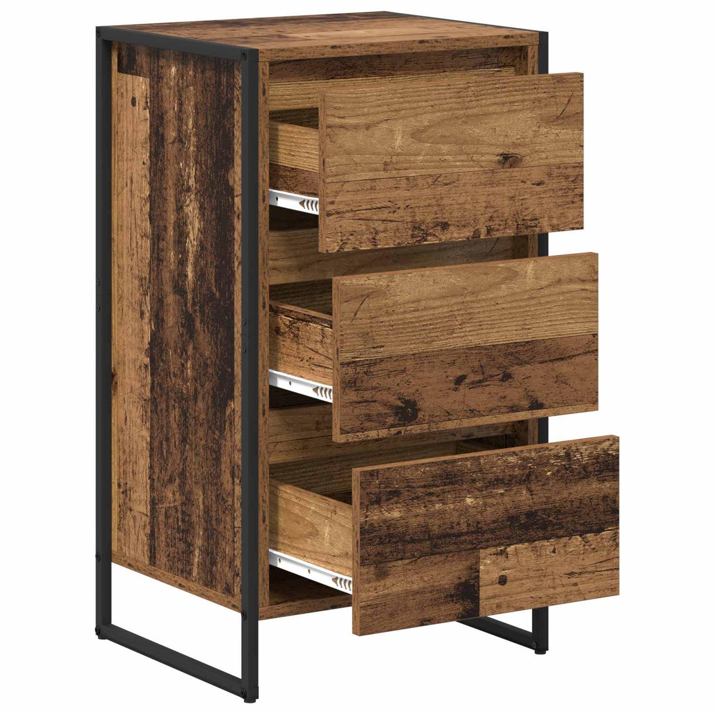 vidaXL Sideboard Old Wood 42 x 36 x 75.5 cm Engineered Wood